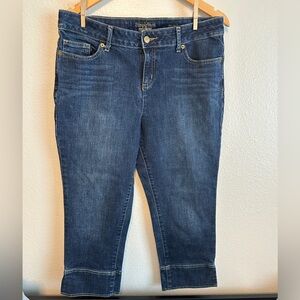 Simply Vera Vera Wang Blue Cropped Jeans